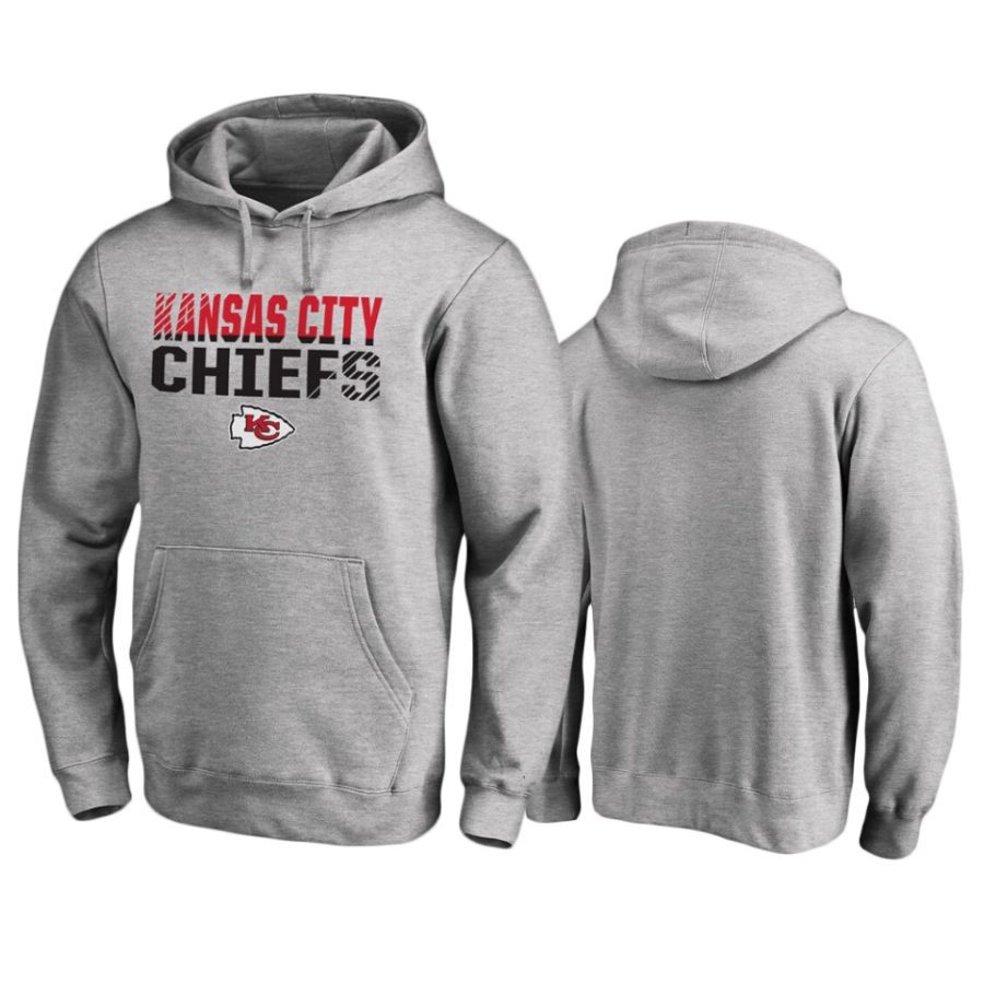 chiefs ash iconic fade out hoodie