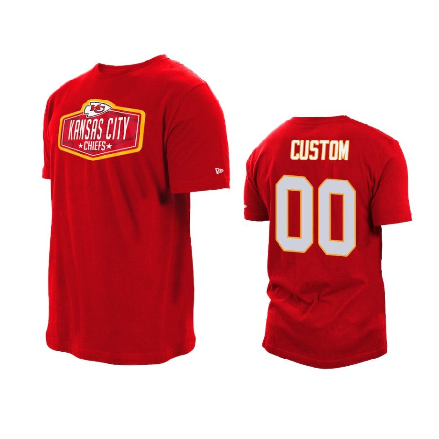 chiefs custom red 2021 nfl draft hook t shirt