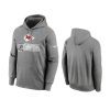 chiefs gray super bowl lvii champions logo fleece hoodie