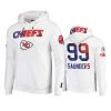 chiefs khalen saunders white americana hoodie