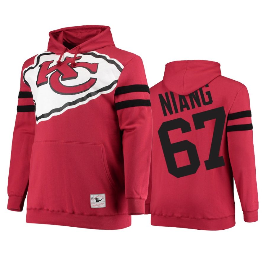 chiefs lucas niang red big face hoodie