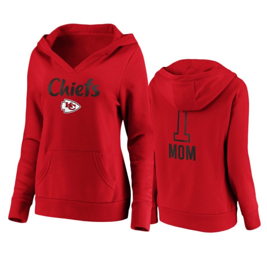 chiefs number one mom red hoodie