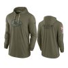 chiefs olive 2022 salute to service tonal pullover hoodie