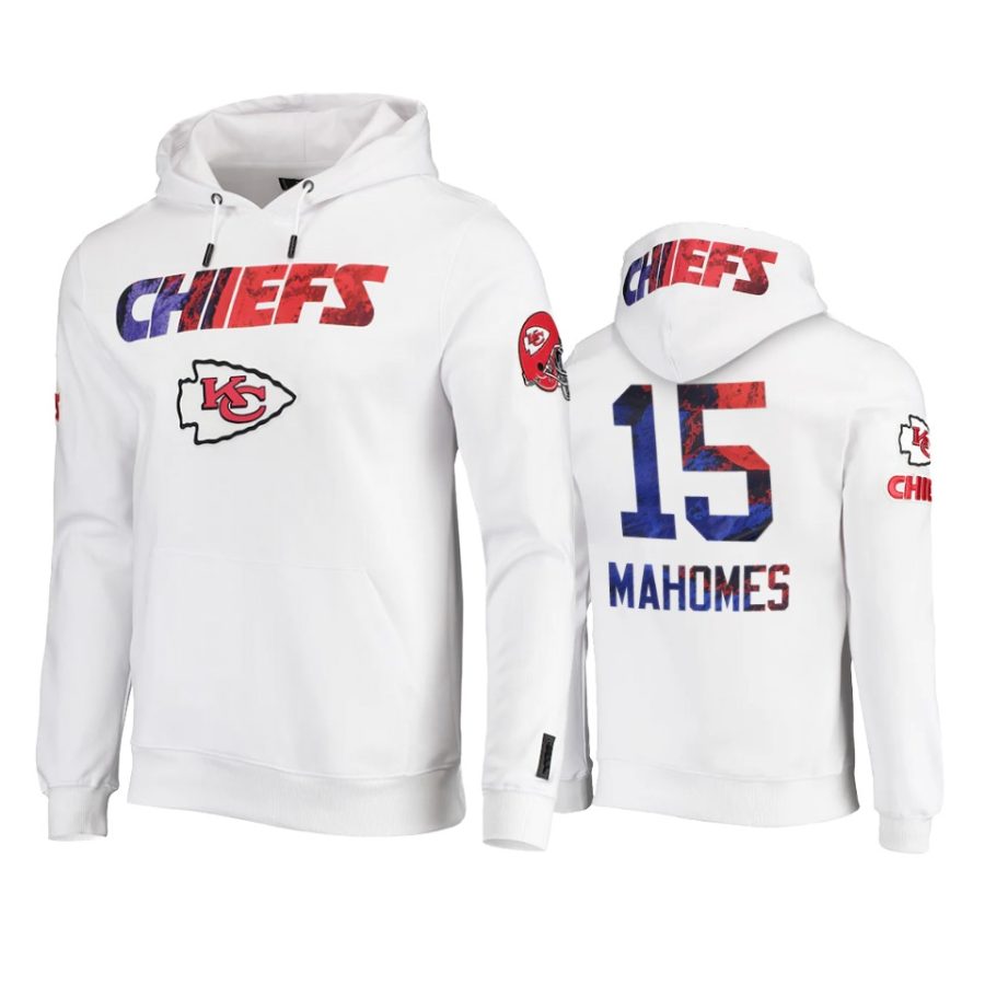 chiefs patrick mahomes white americana hoodie