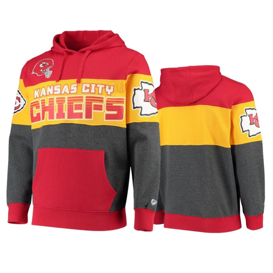 chiefs red extreme special team pullover hoodie