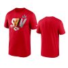 chiefs red super bowl lv lockup logo t shirt