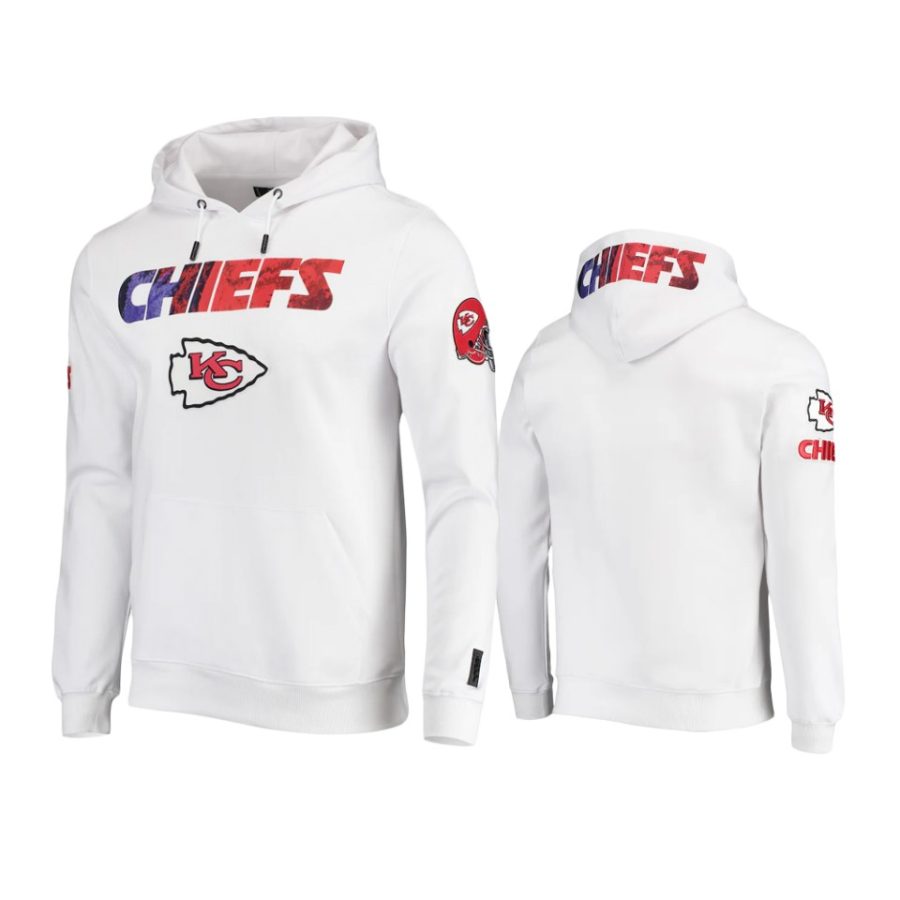 chiefs white americana pro standard hoodie