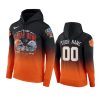 clemson tigers custom 2021 sugar bowl orange hoodie