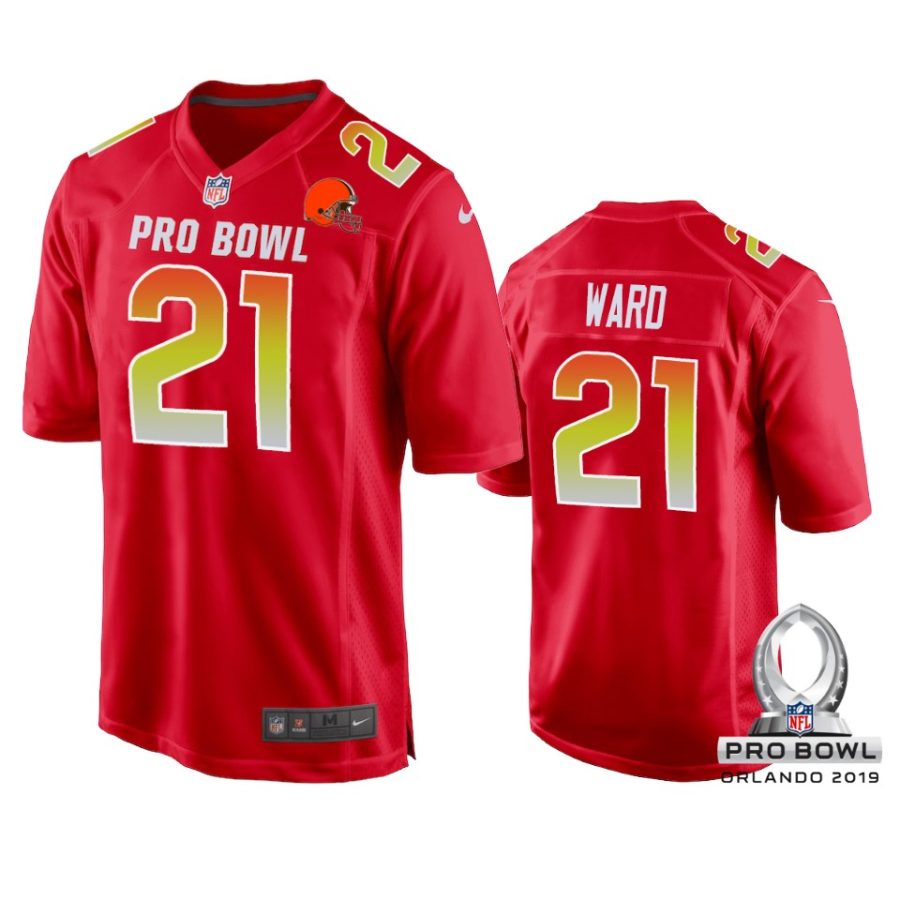 cleveland browns 21 denzel ward 2019 pro bowl jersey 0a