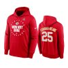 clyde edwards helaire chiefs red 2020 afc west division champions hoodie