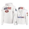 colin kaepernick 49ers white americana hoodie