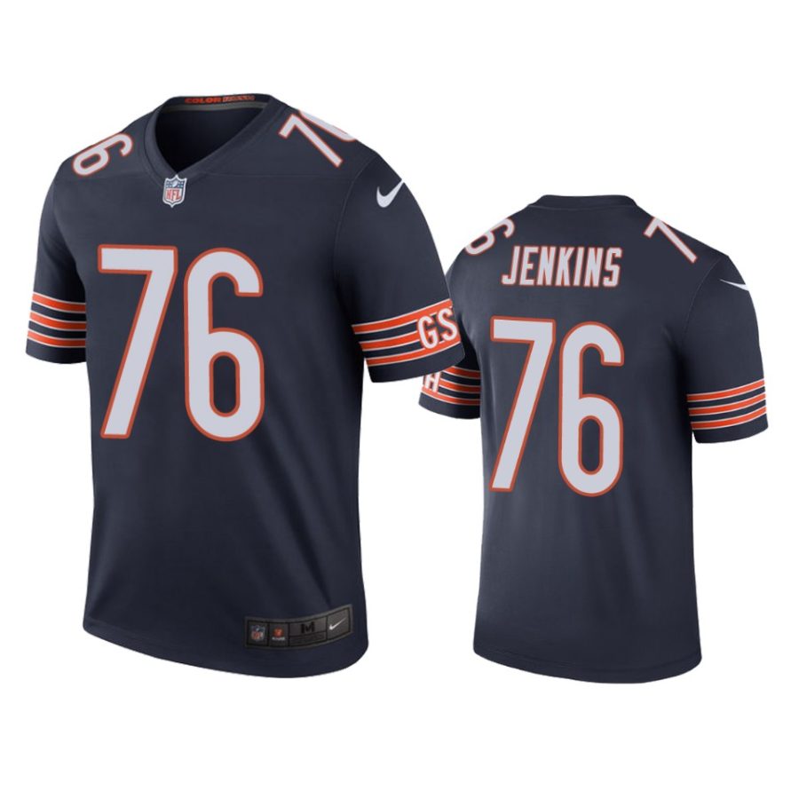 color rush legend bears teven jenkins navy jersey