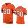 color rush legend broncos caden sterns orange jersey