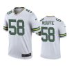 color rush legend packers isaiah mcduffie white jersey