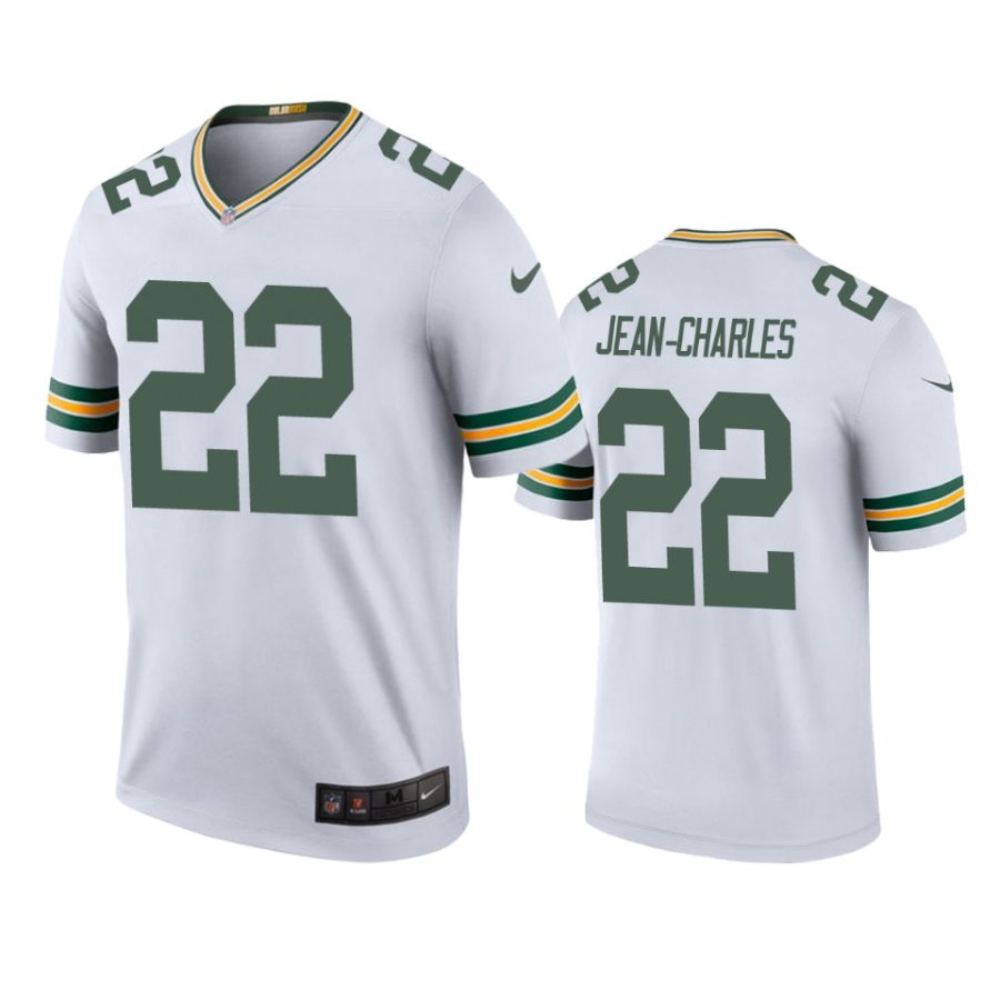 color rush legend packers shemar jean charles white jersey