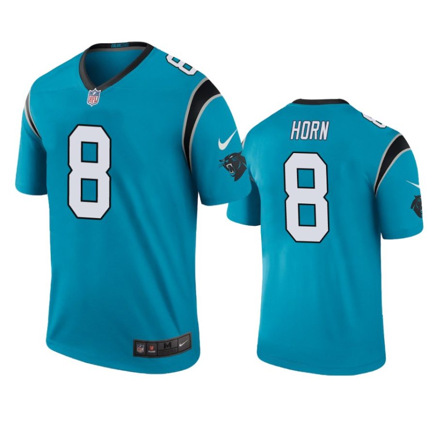 color rush legend panthers jaycee horn blue jersey 0a