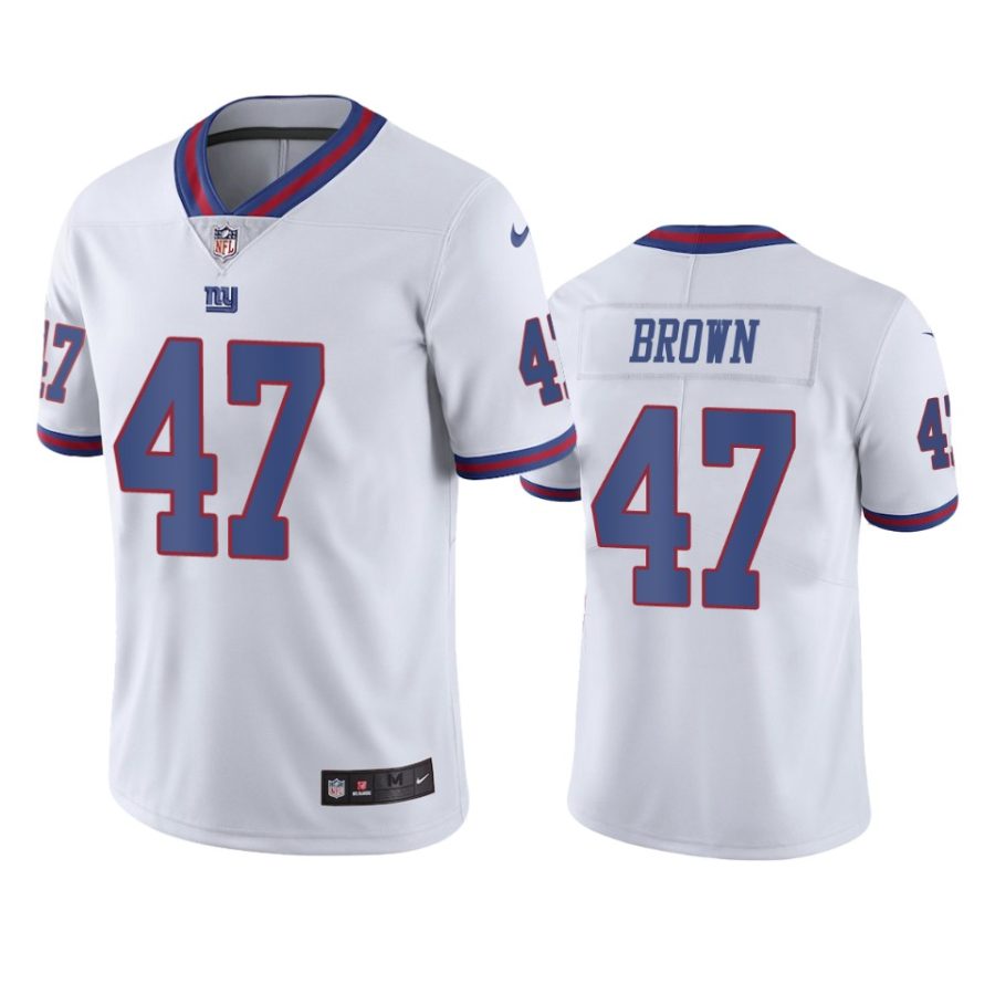 color rush limited cameron brown giants white jersey