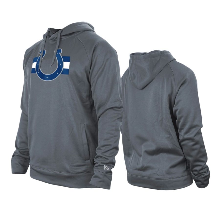 colts gray training camp raglan hoodie