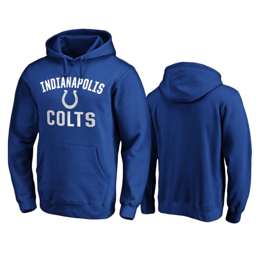 colts royal victory arch pullover hoodie