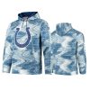 colts royal white static pullover hoodie