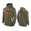 commanders olive 2022 salute to service therma hoodie