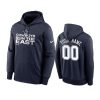 cowboys custom navy 2021 nfc east division champions hoodie