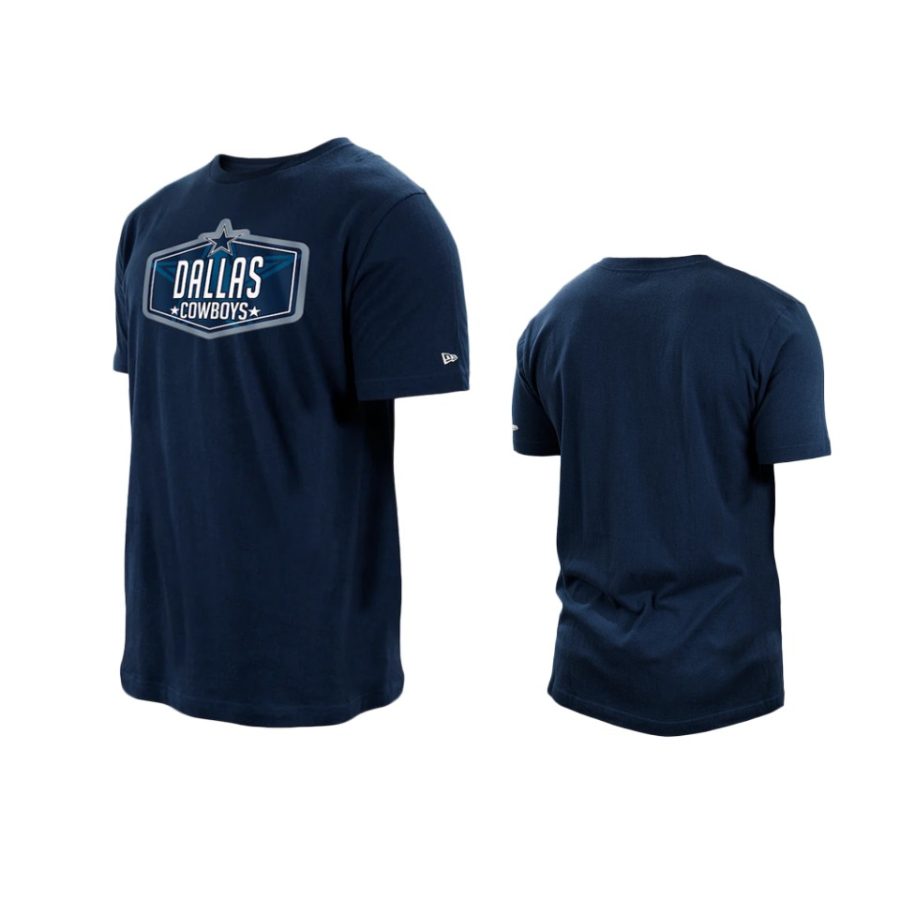 cowboys navy 2021 nfl draft hook t shirt