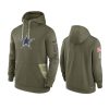 cowboys olive 2022 salute to service therma hoodie