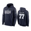 cowboys tyron smith navy 2021 nfc east division champions hoodie