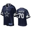 cowboys zack martin pro line navy icon jersey