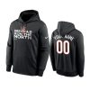 custom bengals black 2021 afc north division champions hoodie