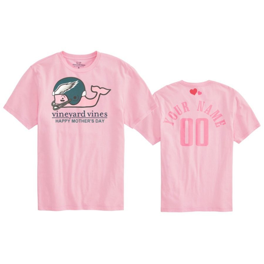 custom eagles pink 2020 mothers day t shirt