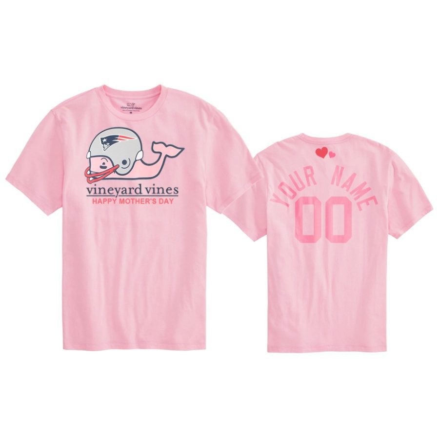 custom patriots pink mothers day t shirt