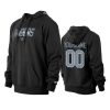 custom raiders black 2022 nfl draft hoodie