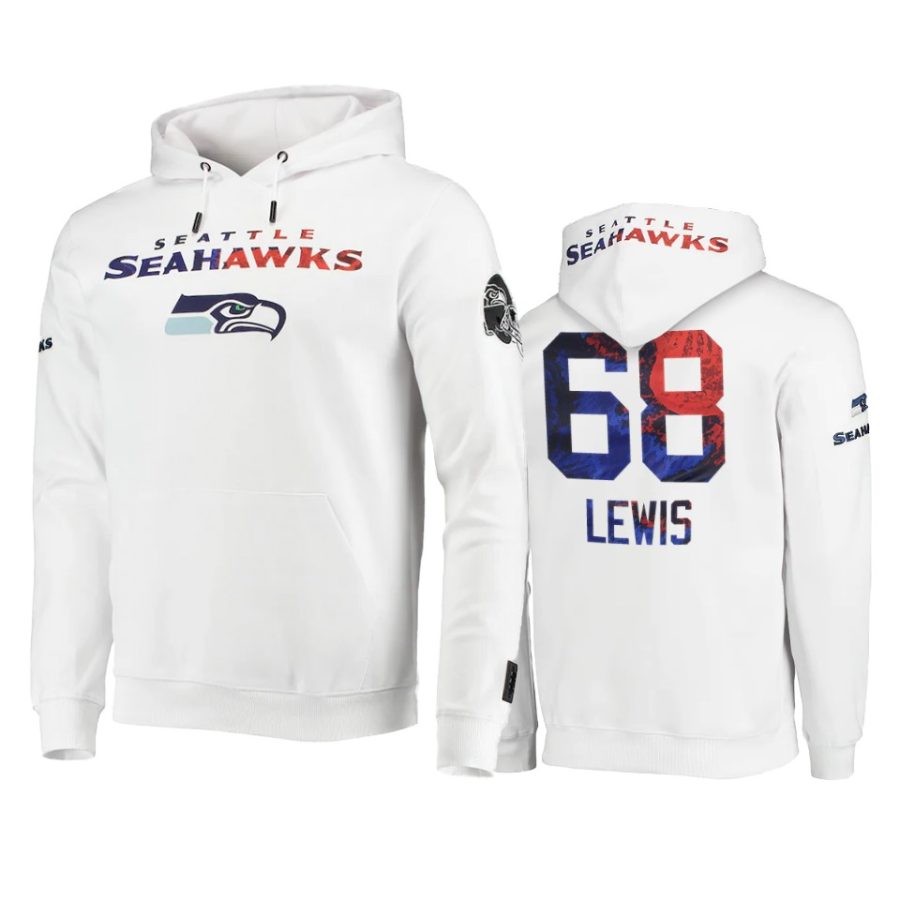 damien lewis seahawks white americana hoodie