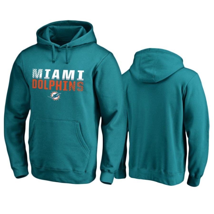 dolphins aqua iconic fade out hoodie