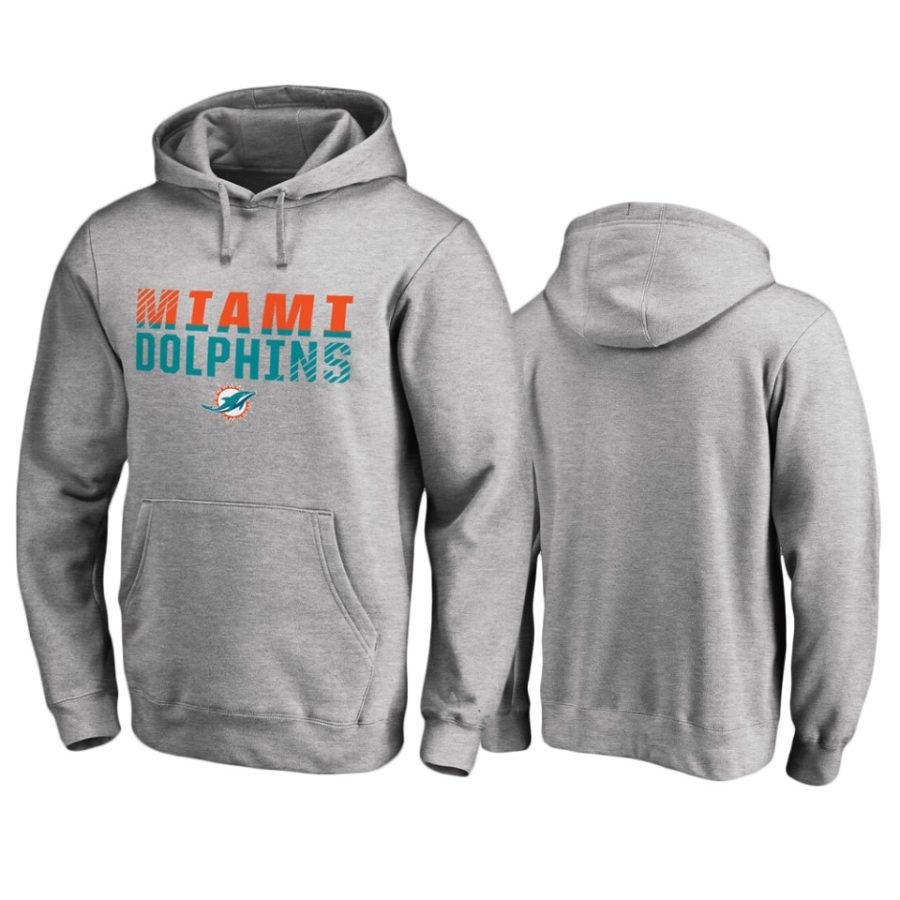 dolphins ash iconic fade out hoodie