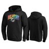 dolphins black pride logo pullover hoodie