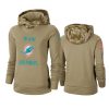 dolphins khaki 2019 salute to service pullover hoodie