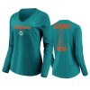 dolphins number one mom aqua t shirt