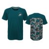 eagles camo midnight green extra yardage t shirt