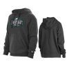 eagles charcoal 2021 nfl draft hook hoodie