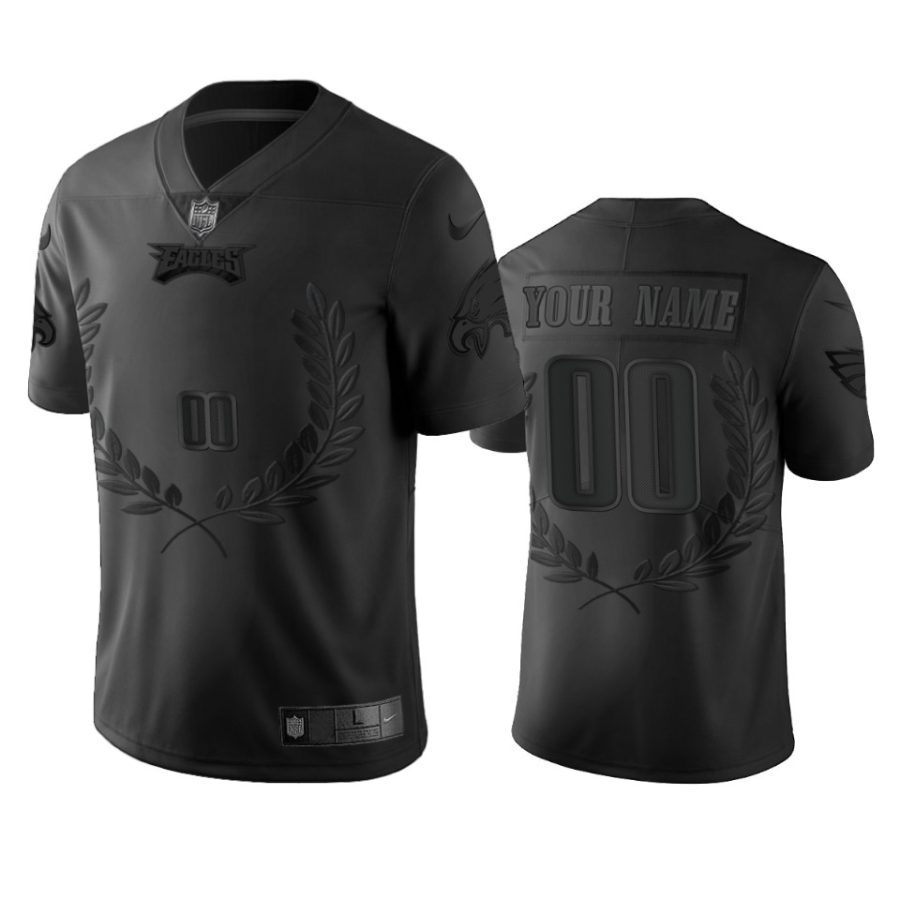 eagles custom black vapor limited jersey