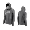 eagles gray rally on transitional face covering hoodie