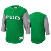 eagles kelly green franchise player henley t shirt