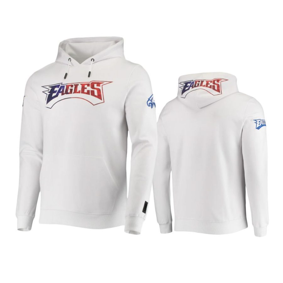 eagles white americana pro standard hoodie