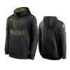 falcons black 2020 salute to service sideline performance hoodie