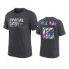 falcons custom charcoal 2021 nfl crucial catch t shirt