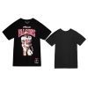 falcons deion sanders player graphic black sideline t shirt