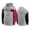 falcons heathered gray heritage fan gear hoodie